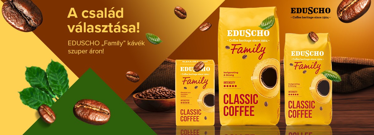 Eduscho Family kávék szuper áron!