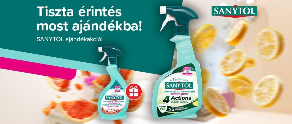 SANYTOL ajándékakció!